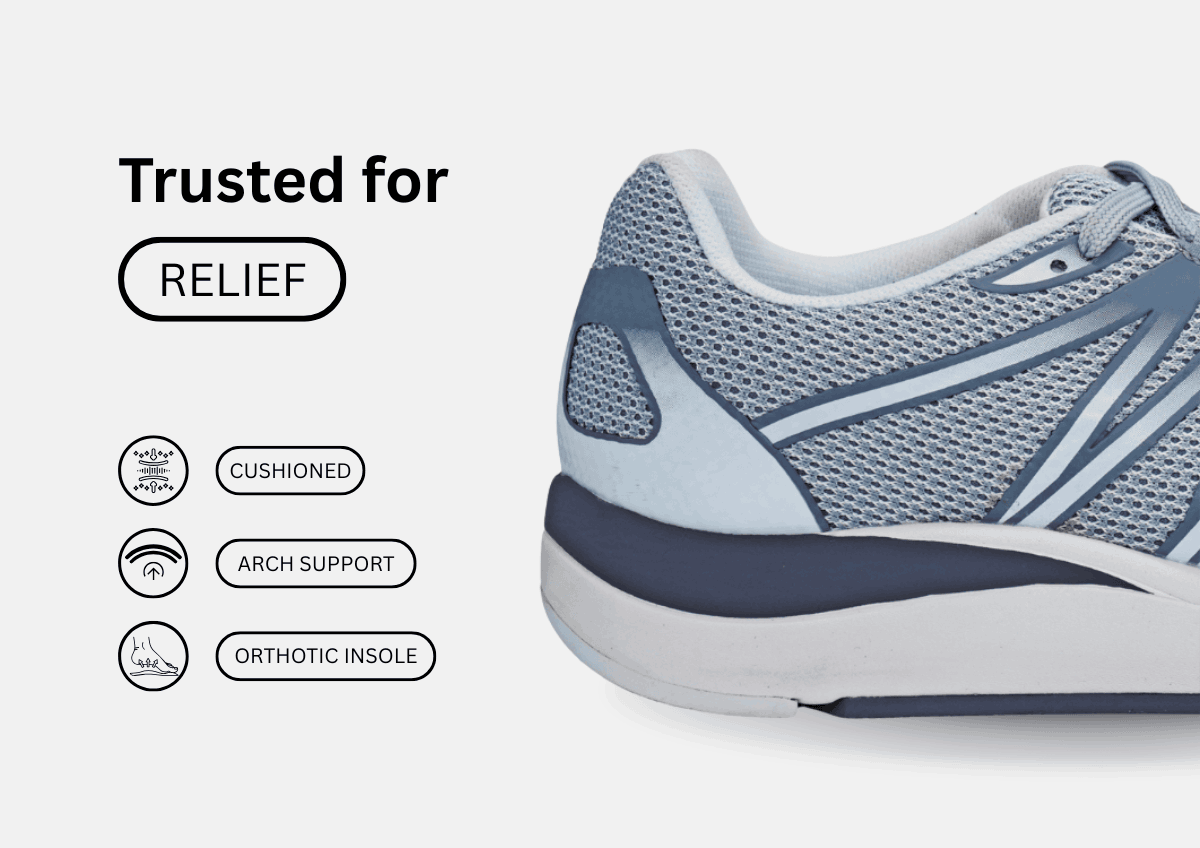 PLAYER Diabetic & Orthopedic Athletic Shoes - Mens Diabetic Shoe - An Ortho Shoes Company