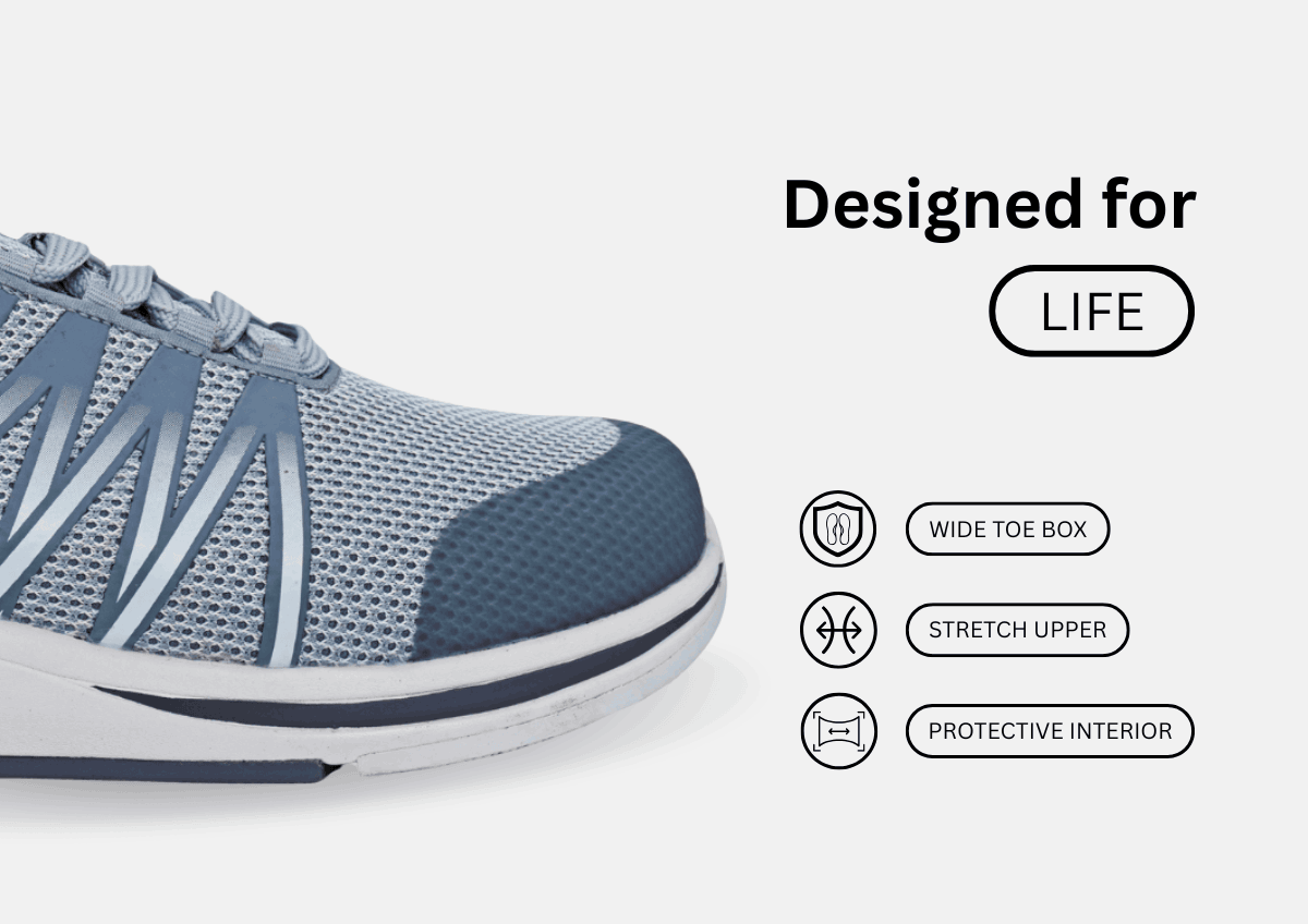 PLAYER Diabetic & Orthopedic Athletic Shoes - Mens Diabetic Shoe - An Ortho Shoes Company