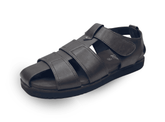 Knight men's orthopedic black footwear heel pain relief