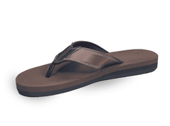 Light men's orthopedic brown footwear heel pain relief