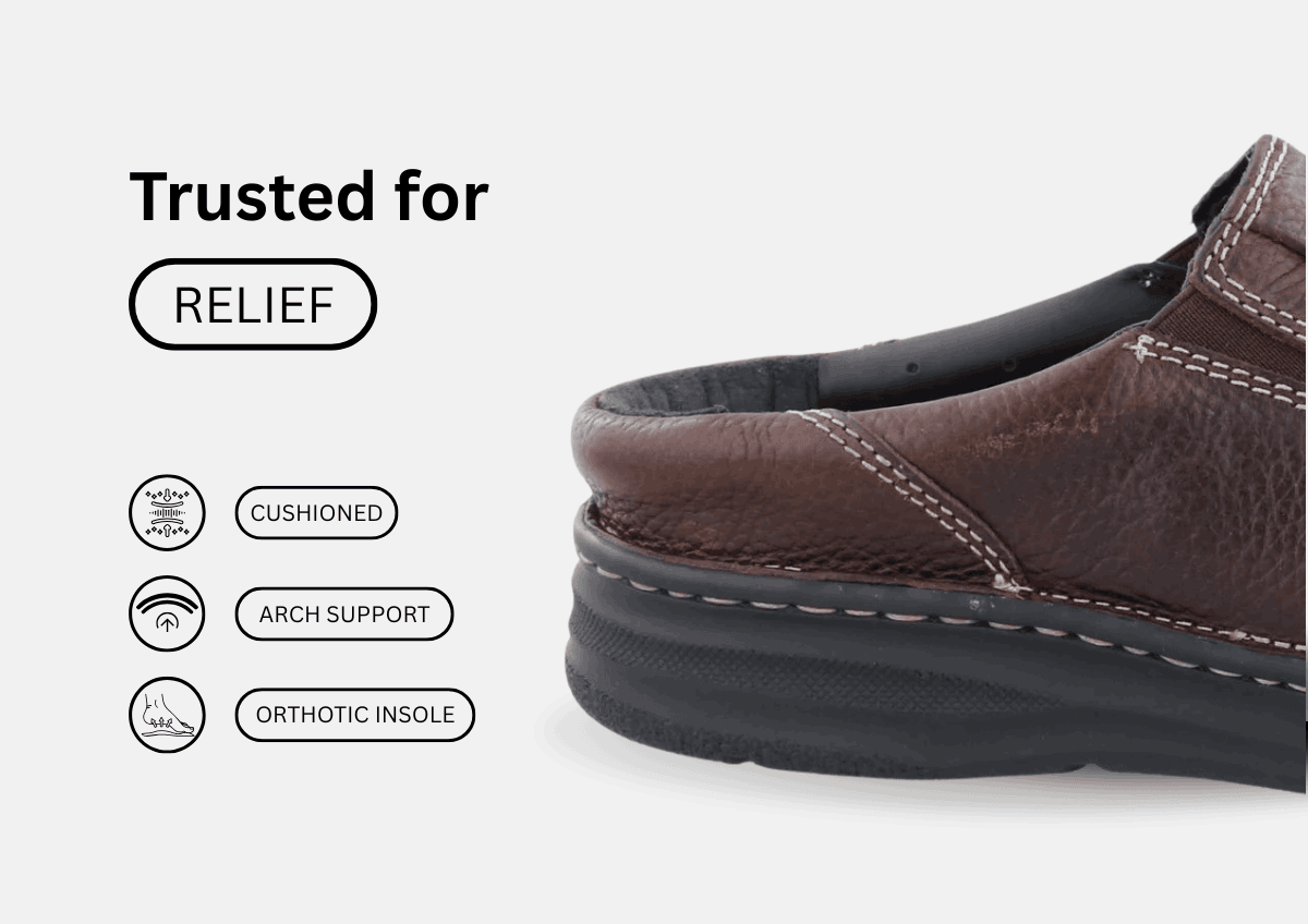 Brown Pebbled Leather
