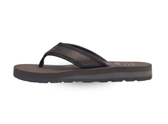 Brown orthopedic shoes for women with cushioned sole support