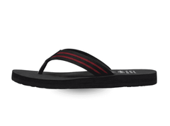 Black orthopedic shoes for men cushioned sole
