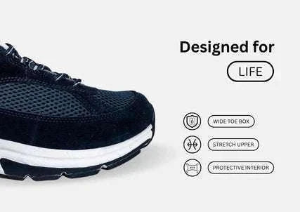 AARON Diabetic & Orthopedic Athletic Shoes - Mens Diabetic Shoe - An Ortho Shoes Company