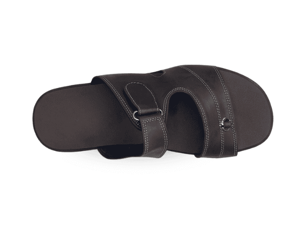 Men's plantar fasciitis orthopedic footwear brown