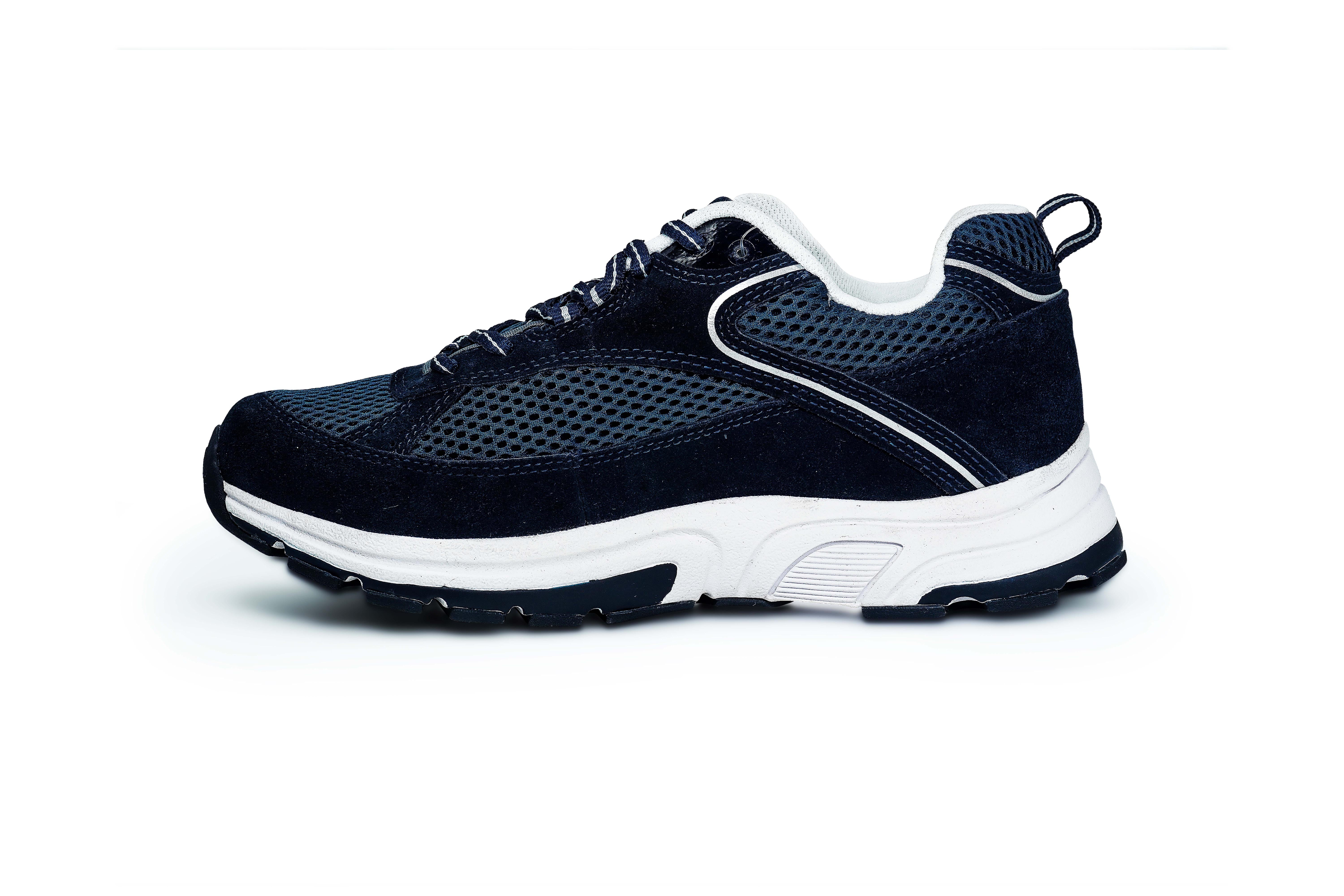 AARON Diabetic & Orthopedic Athletic Shoes - Mens - Diabetic Shoe - An Ortho Shoes Company - Left Side View