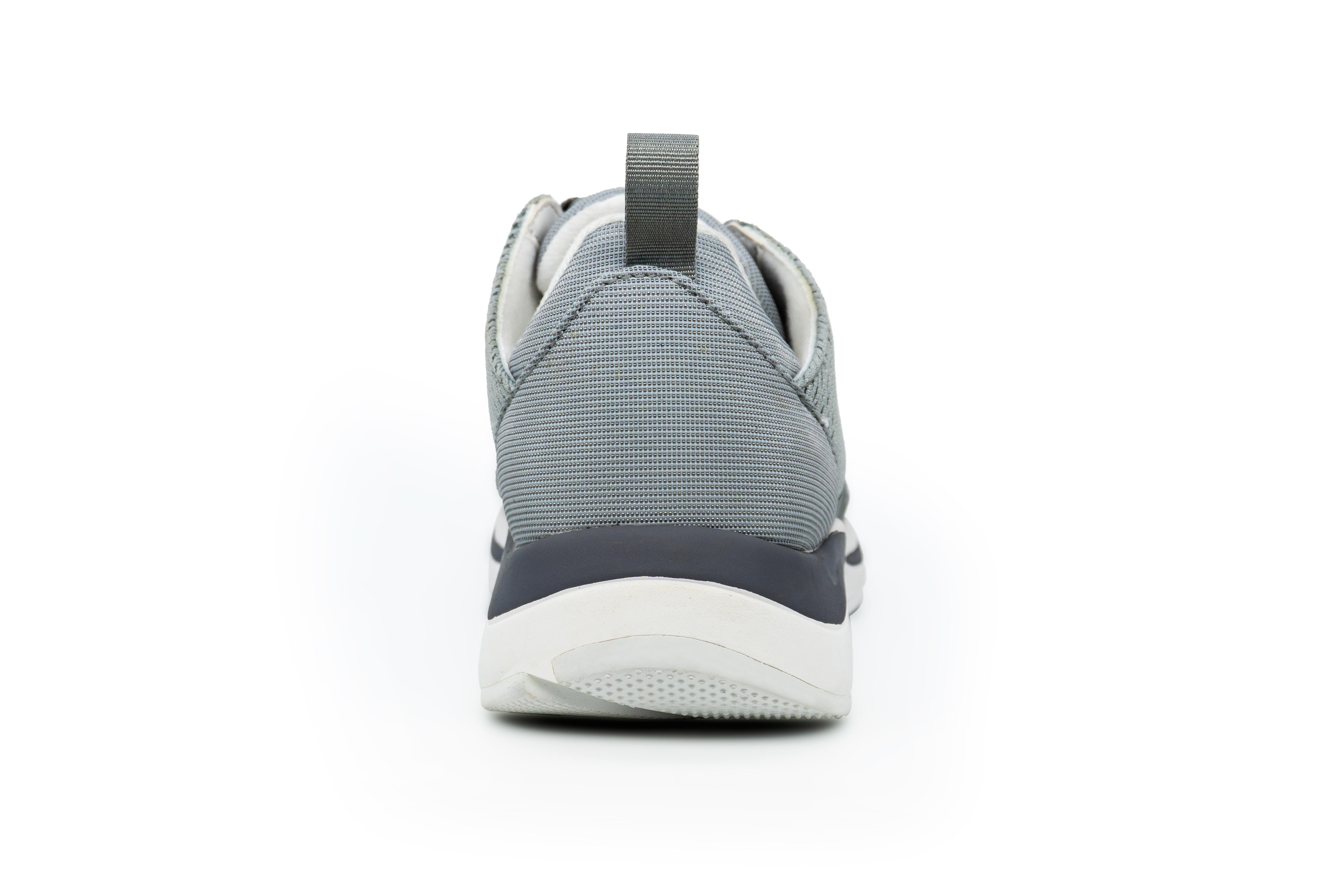 SPRINTER Diabetic & Orthopedic Athletic Shoe Grey - Back View