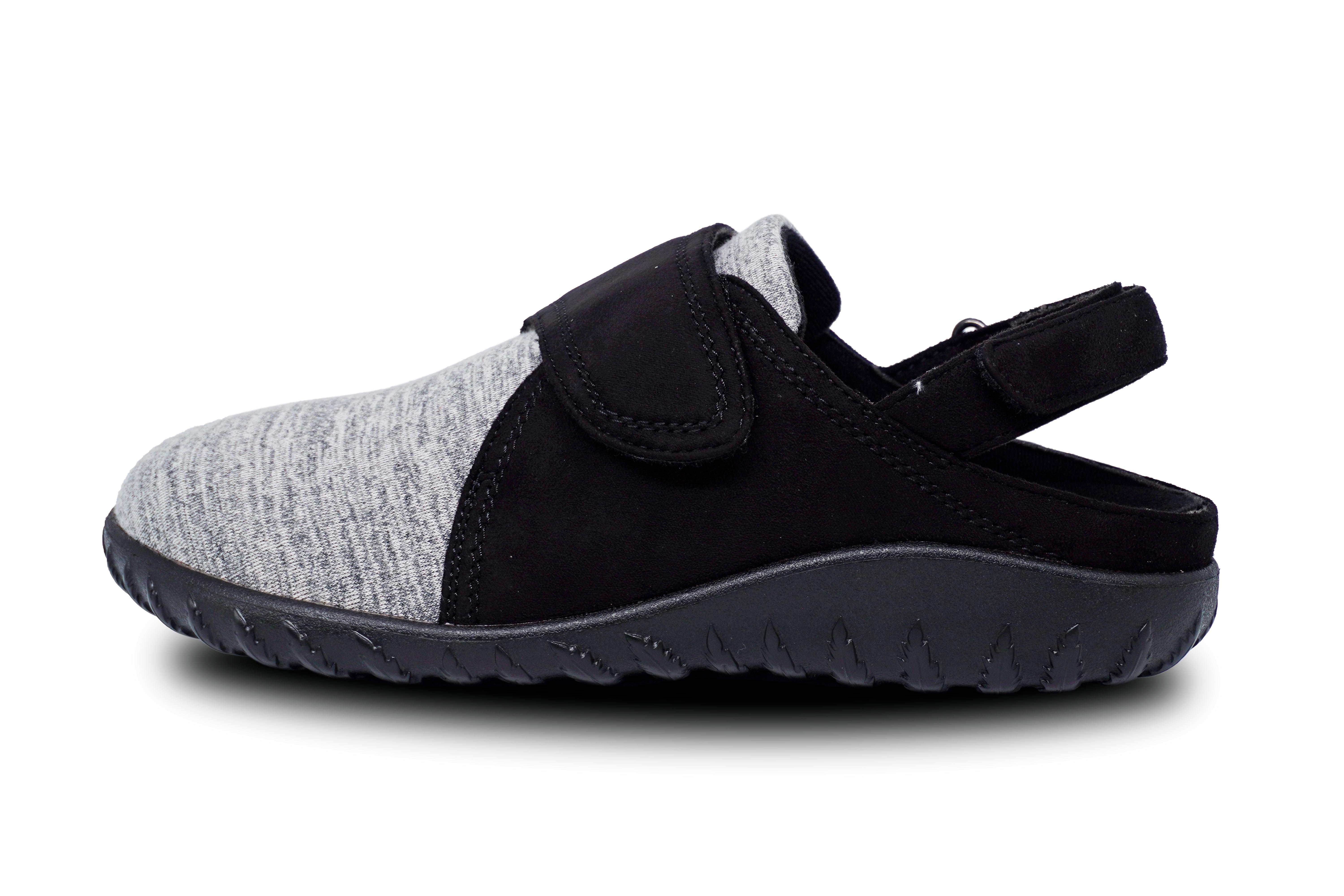 Black Microsuede/Stretch