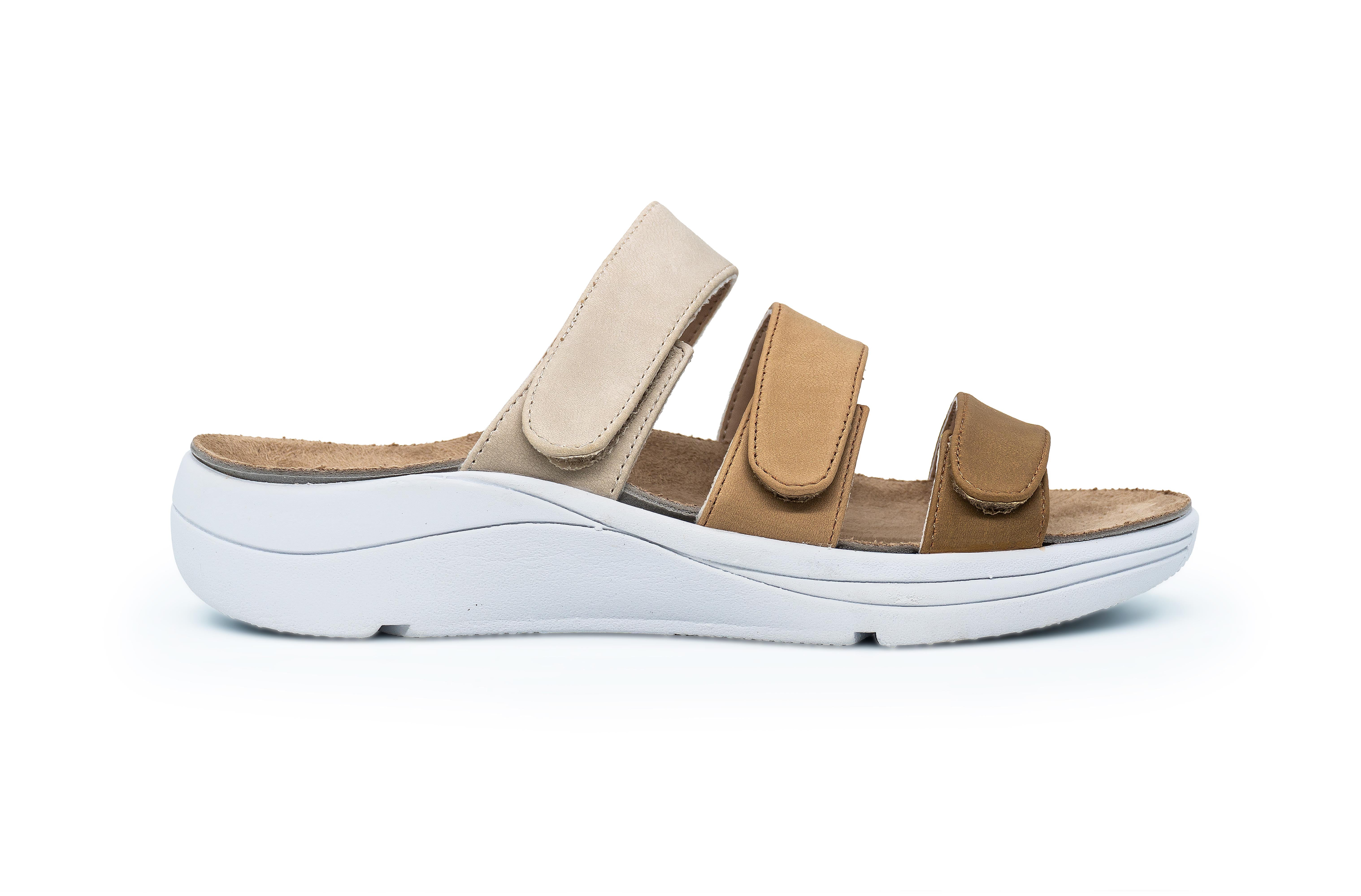 SAWYER Diabetic & Orthopedic Sandal - Womens- Left Side View