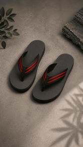 Newar Men's Orthopedic Black Footwear for Comfort Diabetic Shoe - An Ortho Shoes Company