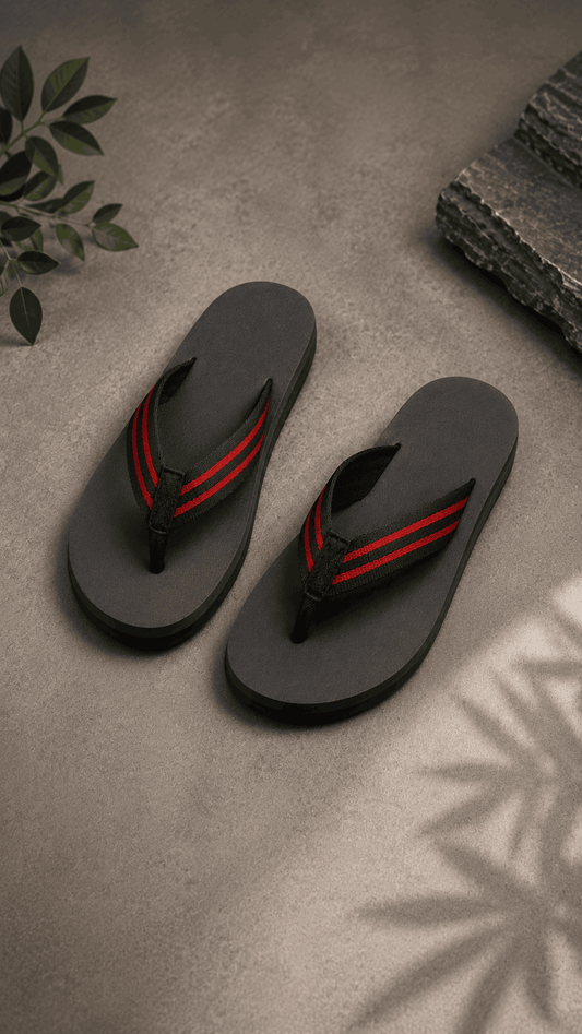 Newar Men's Orthopedic Black Footwear for Comfort Diabetic Shoe - An Ortho Shoes Company