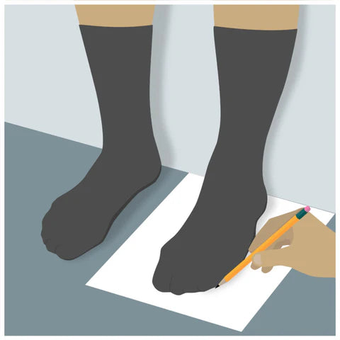 HOW TO MEASURE YOUR FEET CORRECTLY FOR ORTHOPEDIC SHOES? - Diabetic Shoe - An Ortho Shoes Company