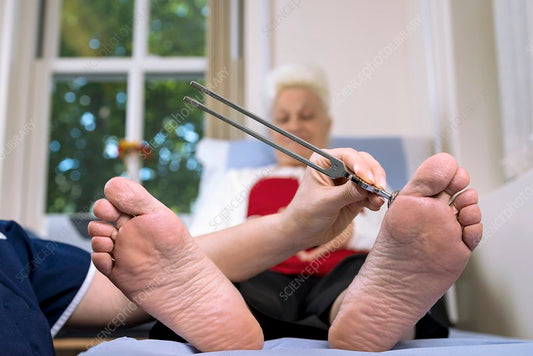Assessing Foot Sensation in Diabetic Patients: The Tuning Fork Test - Diabetic Shoe - An Ortho Shoes Company