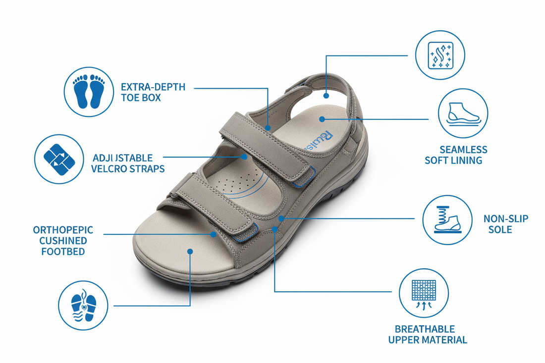 What to Look for in Diabetic Sandals
