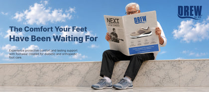 Drew Shoe — 150 Years of American-Made Comfort & Therapeutic Support Diabetic Shoe - An Ortho Shoes Company