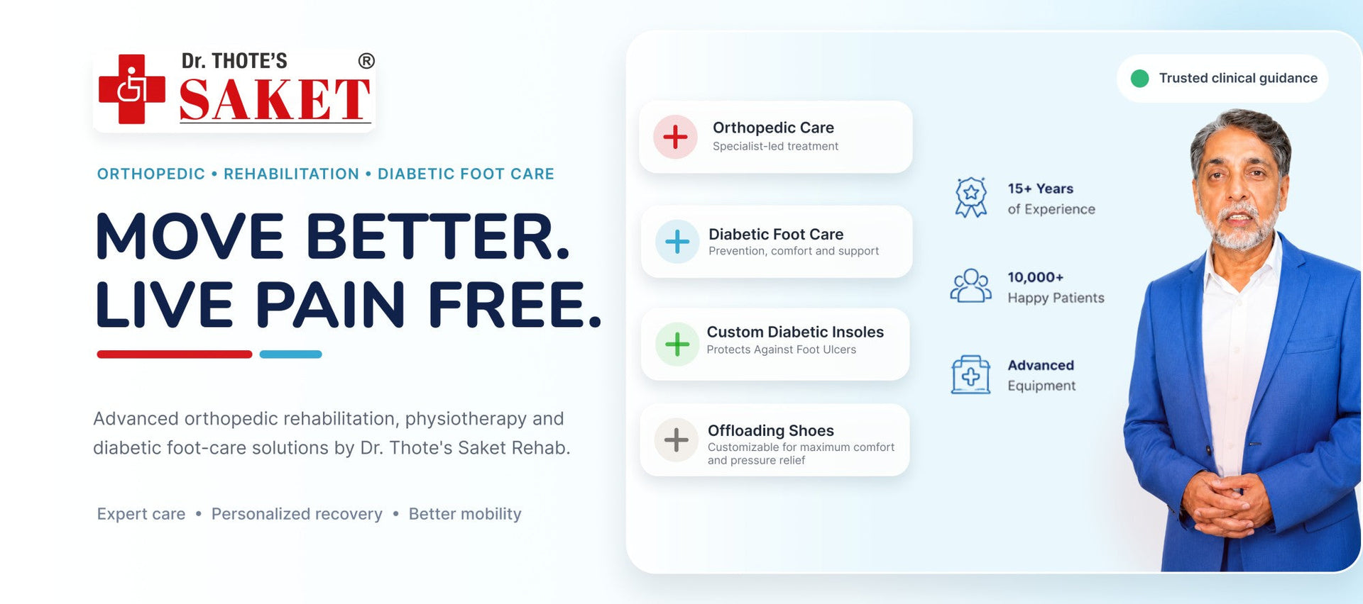 Saket Ortho By Ortho Shoes  — Four Decades of Orthopedic and Prosthetic Care