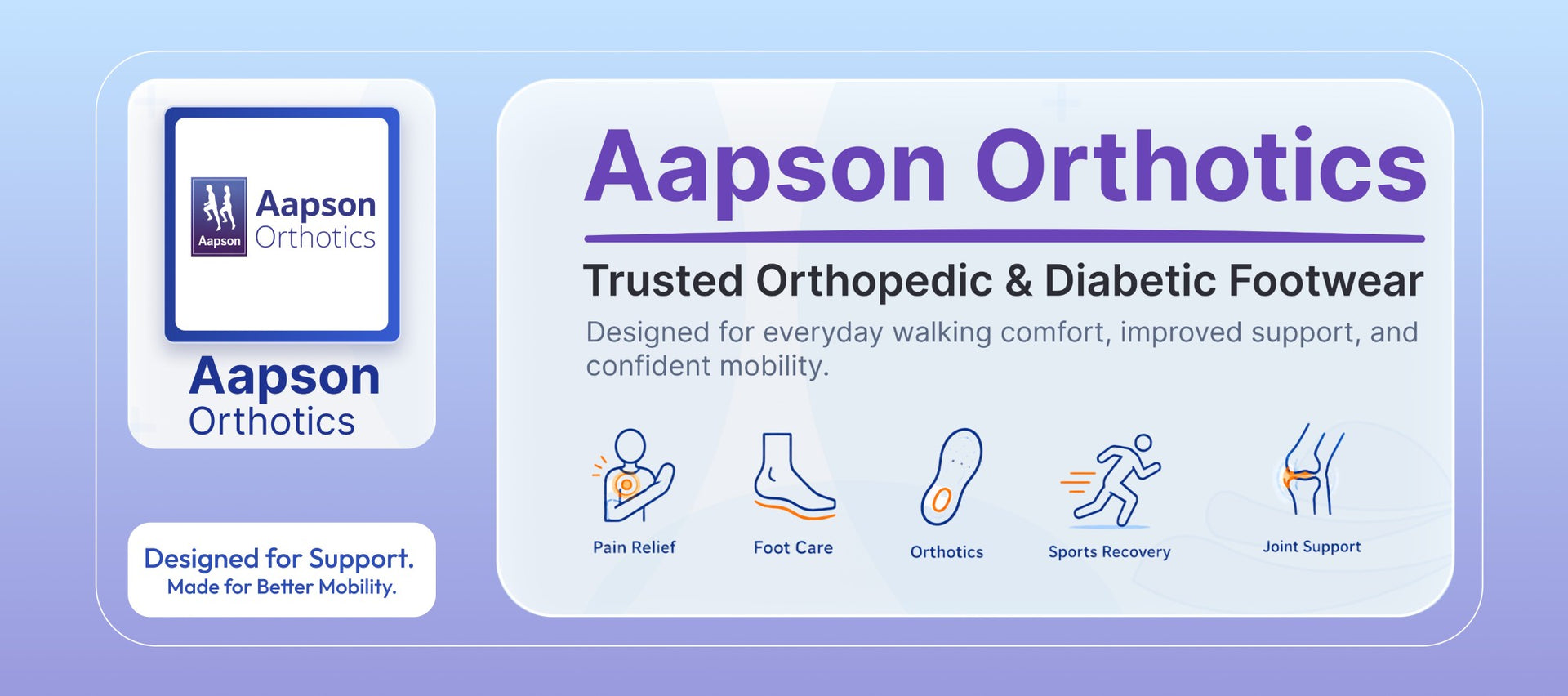 AAPSON — In-House Manufactured Orthotic Solutions for Everyday Care