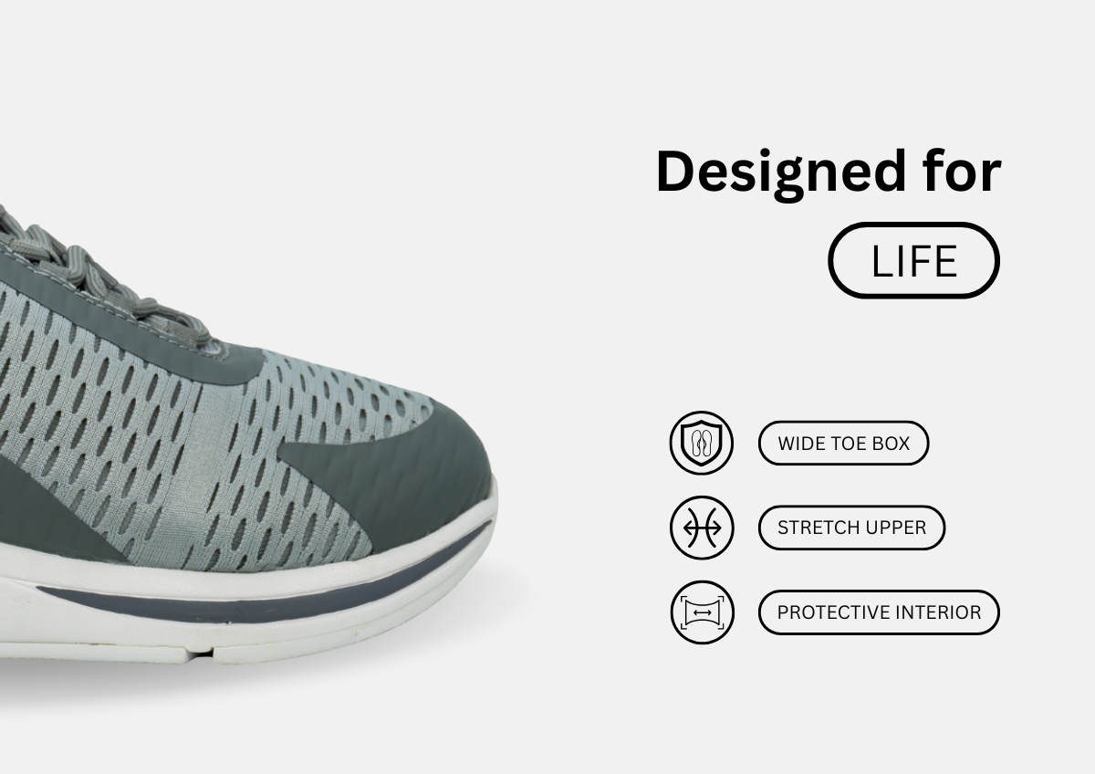 Grey Mesh Combo