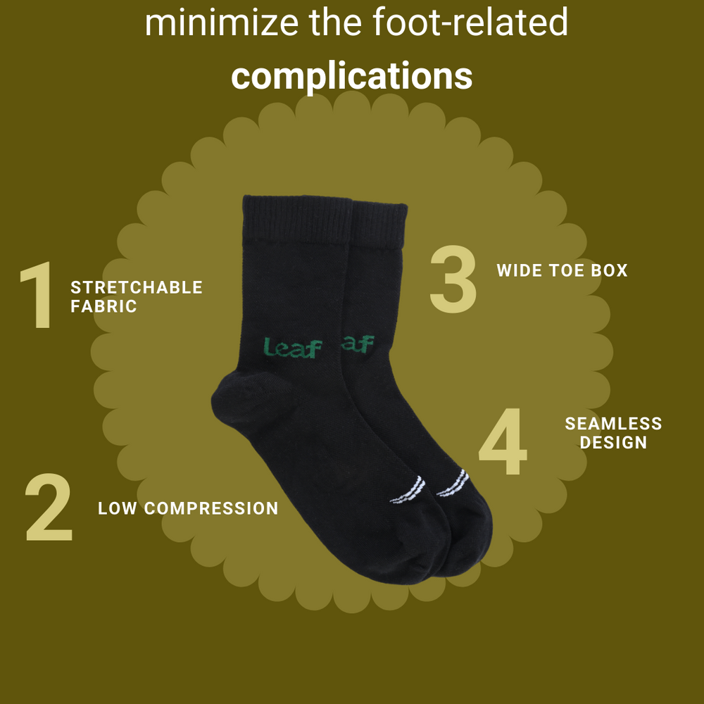 Leaf ortho Bunion and corns socks Set of 3 pairs