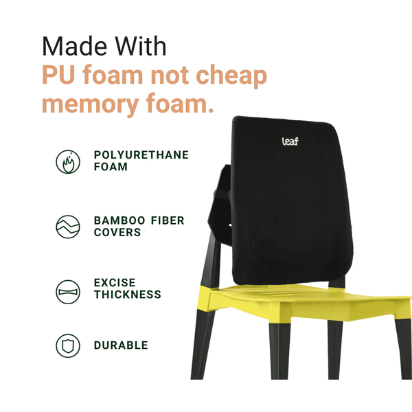 Leaf Lumbar Support Back Rest – Lower Back Pain & Posture Relief