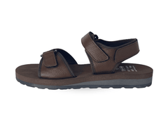 Brown orthopedic shoes for heel pain women