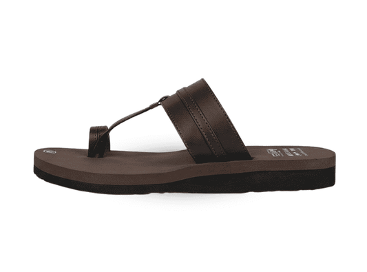 Brown orthopedic shoes for women cushioned sole support