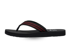 Black orthopedic shoes for men cushioned sole