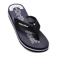 Ortho Rest Comfort Extra Soft Ortho Slippers for Women |  Doctor Chappal Footwear | Casual Flip Flops for Home Daily Use (L333) - Blue