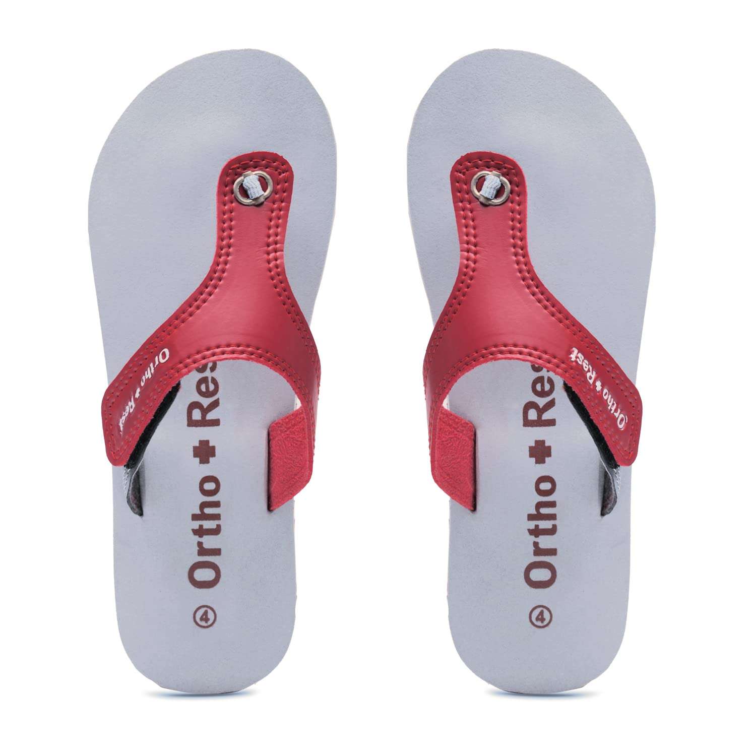 Ortho Rest Comfort Extra Soft Ortho Slippers for Women |  Doctor Chappal Footwear | Casual Flip Flops for Home Daily Use (L700) - Maroon