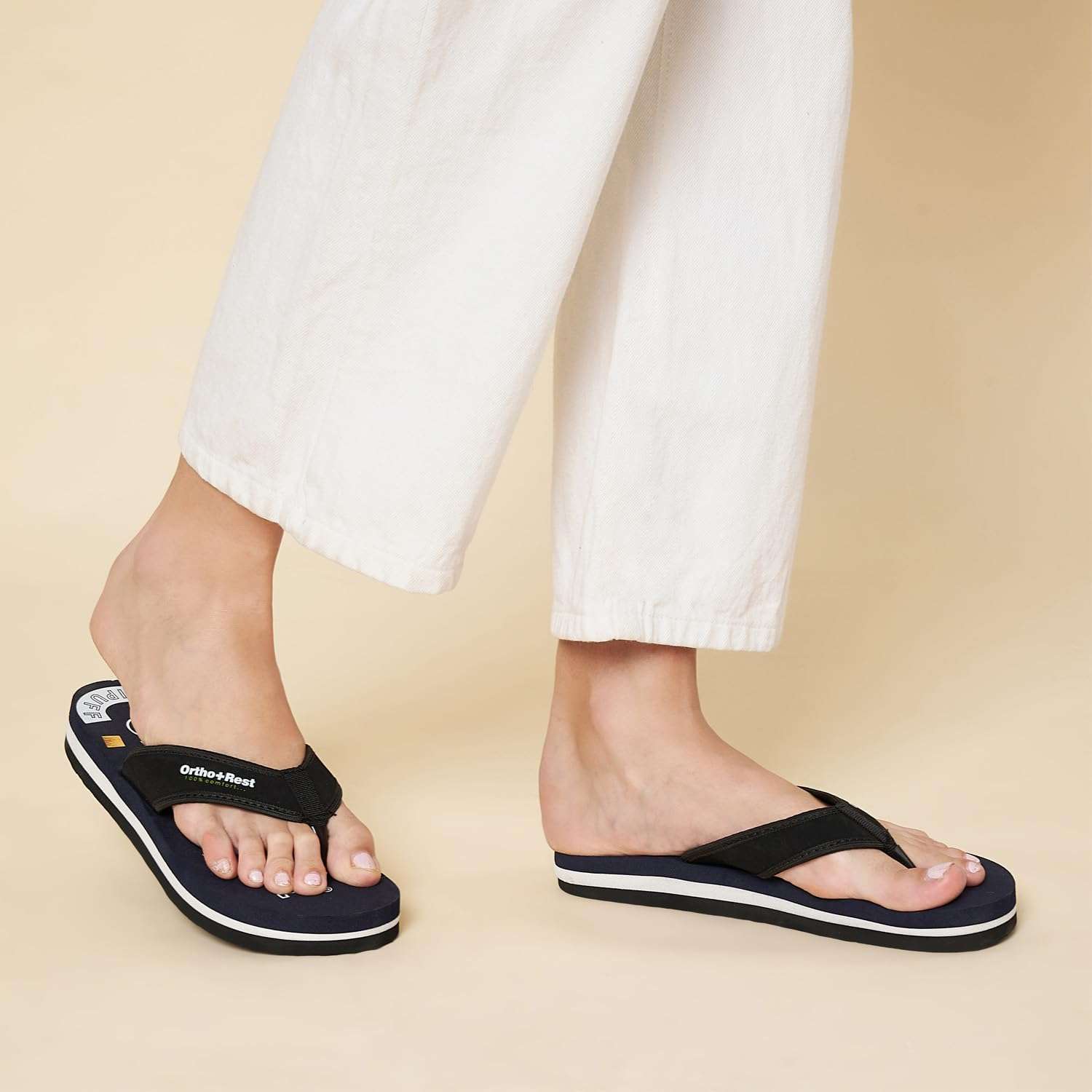 Ortho Rest Comfort Extra Soft Ortho Slippers for Women |  Doctor Chappal Footwear | Casual Flip Flops for Home Daily Use (L333) - Maroon