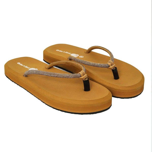 Ortho Rest Comfort Extra Soft Ortho Slippers for Women |  Doctor Chappal Footwear | Casual Flip Flops for Home Daily Use (L347) - Grey