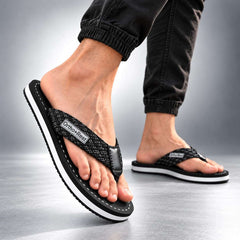 Ortho Rest Comfort Flip Flops for Man (M10000) - Black