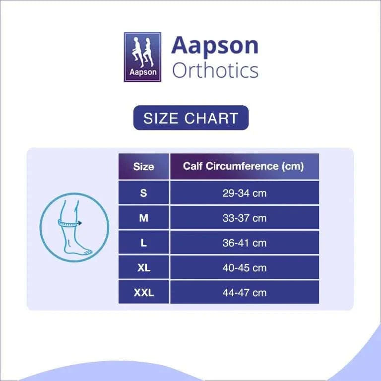 APSOPRESS Class II Compression Stockings – Thigh High (20–30 mmHg) Diabetic Shoe - An Ortho Shoes Company