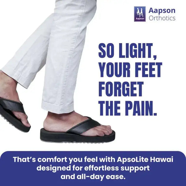 ApsoLite MCP Hawai Slippers (Male / Female) Diabetic Shoe - An Ortho Shoes Company