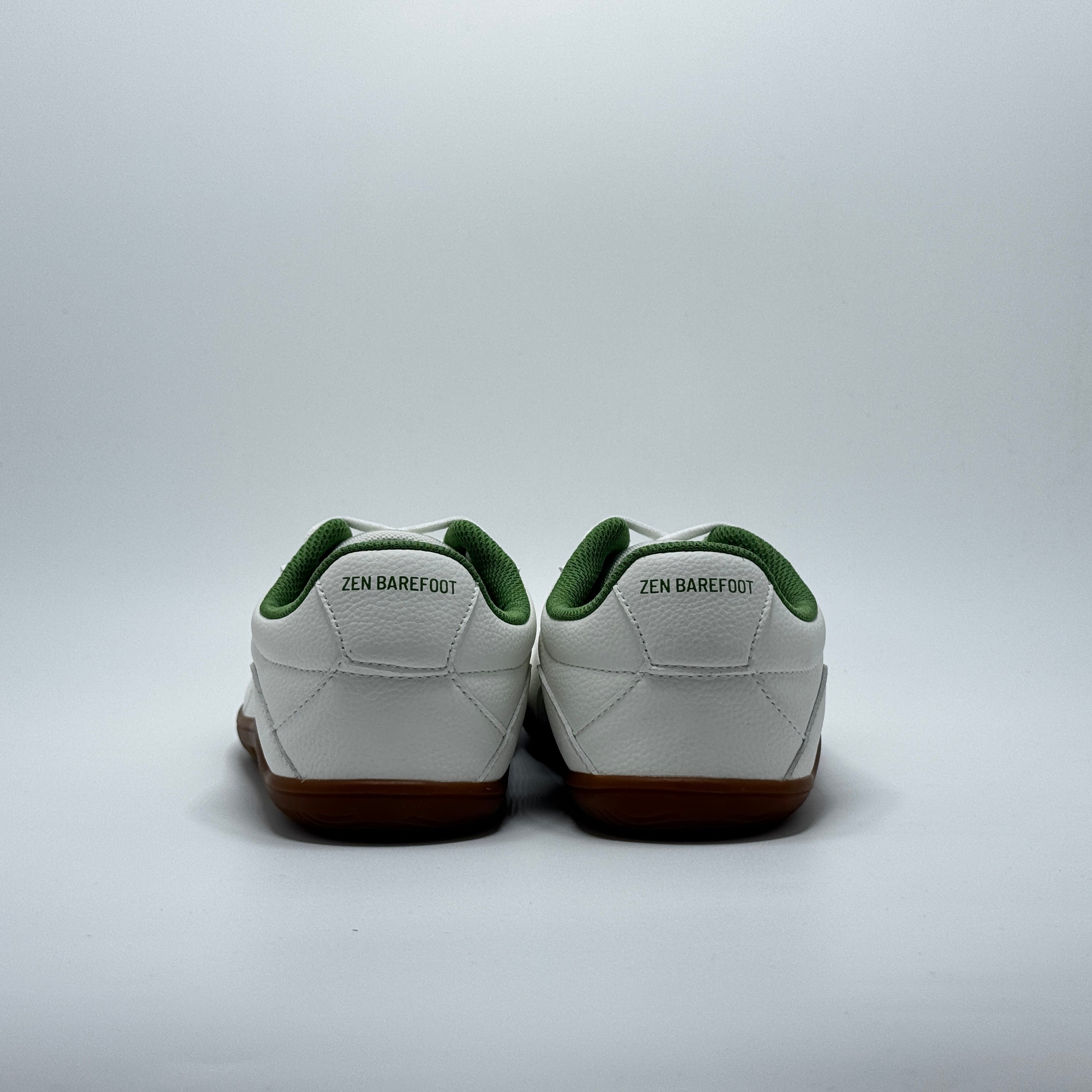 WhiteKairos Zen Barefoot Sneakers (heel view)