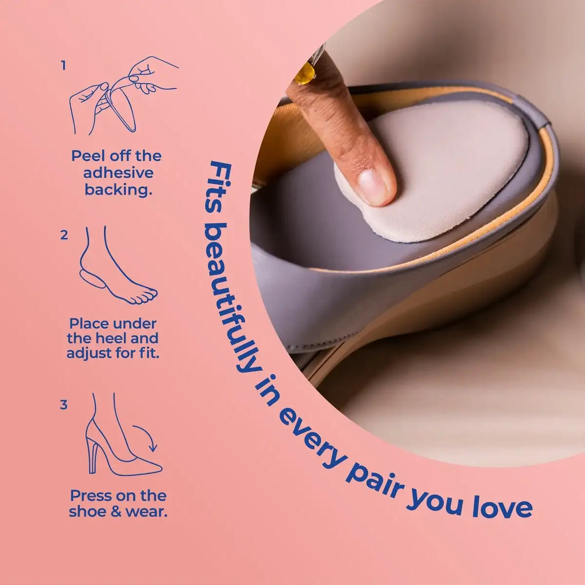 Belle High Heel Wellness Insoles for Women