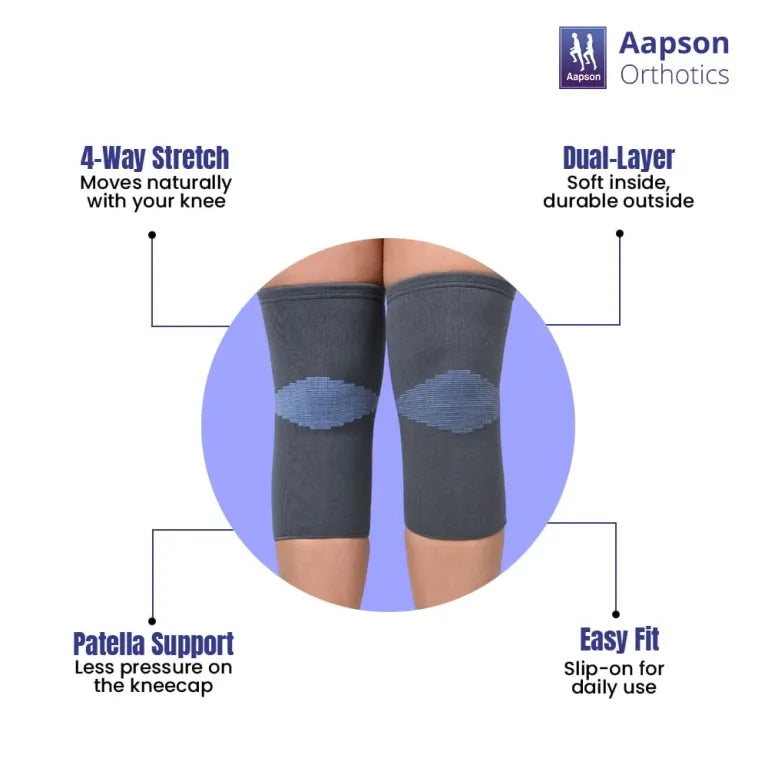 Knee Cap 4 Way Stretch