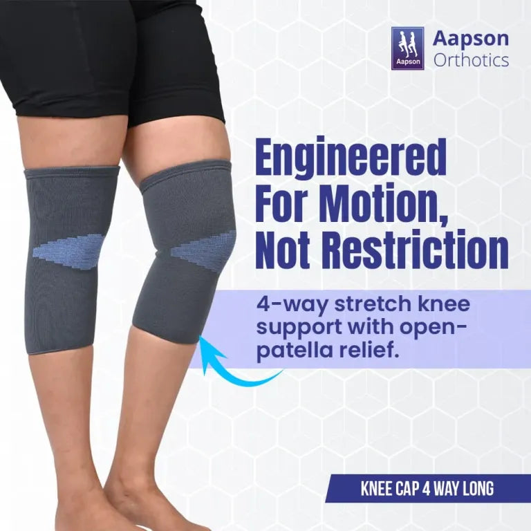 Knee Cap 4 Way Stretch