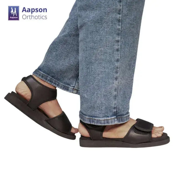 Micro Cellular Rubber Footwear Dunmark Open Heel (Male / Female ) Diabetic Shoe - An Ortho Shoes Company