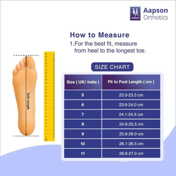 Micro Cellular Rubber Footwear Dunmark Open Heel (Male / Female ) Diabetic Shoe - An Ortho Shoes Company
