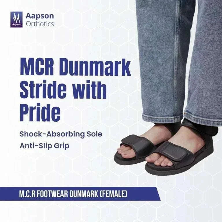 M.C.R Footwear Dunmark Sandal Diabetic Shoe - An Ortho Shoes Company