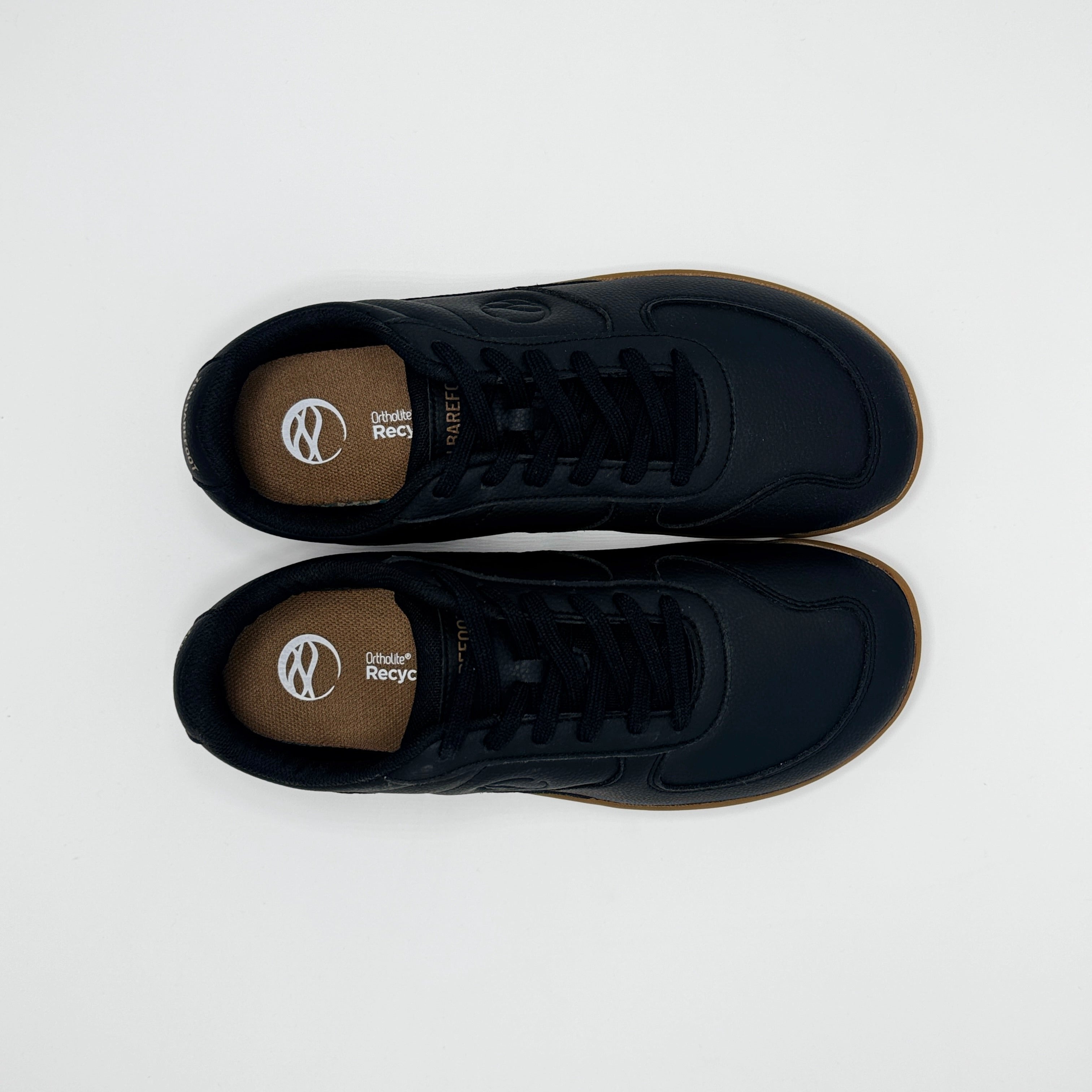 BlackKairos Zen Barefoot Sneakers (top view)