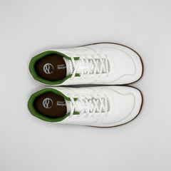 WhiteKairos Zen Barefoot Sneakers (top view)