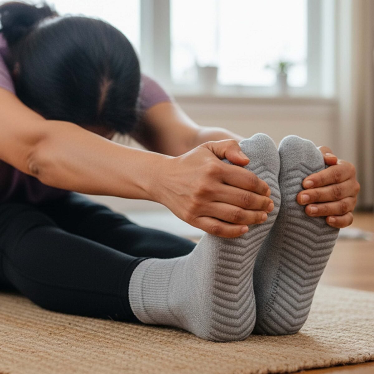 Montac Diabetic Essentials Socks, FIR Technology, Aloe Vera Infusion, Anti-Bacterial for Men’s & Women’s