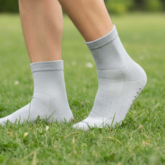 Soft Cushioned Everyday Socks – Grey & Black (Pack of 2)