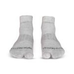 Diabetic Socks, Helps In Diabetic Neuropathy, Reduction Of Gangrene Chances, Increase Blood Circulation – Grey Separate Toe (Free Size)