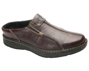 Brown Pebbled Leather