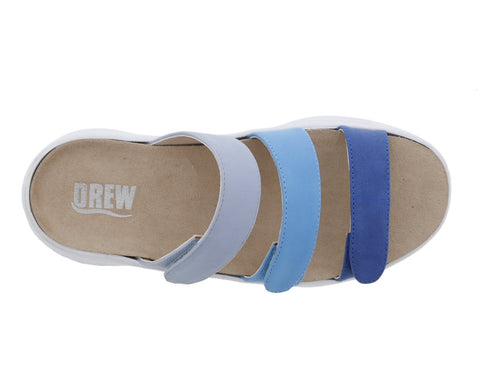 Sawyer Blue Combo -diabetic & orthopedic footwear